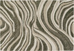Dywan SHAPE WAVE 200x300 - zielony/beżowy