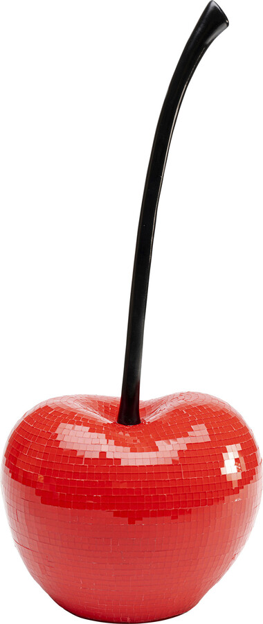 Obiekt dekoracyjny CHERRIES pojedyncza 19 cm - czerwony