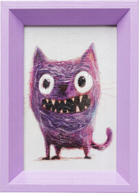 Obraz w ramie MAD CAT 13x18
