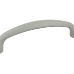 Uchwyt 2342 - oliwkowy mat / rozstaw 96 mm   Wymiary: - długość: 125 mm - rozstaw otworów: 96 mm   Materiał: metal   Kolor pokrycia:  oliwkowy mat