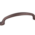 Uchwyt 2342 -brązowy mat / rozstaw 96 mm   Wymiary: - długość: 125 mm - rozstaw otworów: 96 mm   Materiał: metal   Kolor pokrycia:  brązowy mat