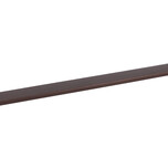 Uchwyt Z008 - brązowy mat / rozstaw 256 mm   Wymiary: - długość całkowita: 266 mm - szerokość profilu: 25 mm - wysokość: 25 mm - rozstaw otworów: 256...