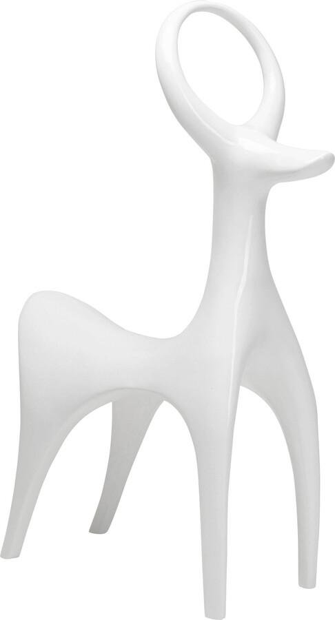 Figura dekoracyjna FAWN 115 cm - biały