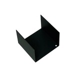 Wymiary: - szerokość: 107,5 mm - głębokość: 111 mm - wysokość: 43 mm Materiał: metal lakierowany Kolor: grafit Podziałka do tacki prostokątnej z...