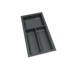 Wymiary: - szerokość: 240 mm - głębokość: 490 mm - wysokość: 55 mm Materiał: tworzywo sztuczne; matowe, delikatnie ziarniste Kolor: antracyt Sposób...
