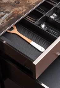 Organizacja szuflad Wkład CLASSICO-Kristall 450/ wymiar 390 x 490/ czarny PEKA - Peka