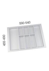 Organizacja szuflad Wkład CLASSICO 700/ wymiar 640 x 490/ biały PEKA - Peka