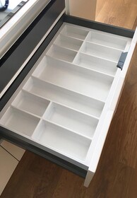 Organizacja szuflad Wkład CLASSICO 800 do szuflady Antaro o wymiarch 716 x 474/ biały PEKA - Peka