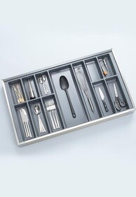 Organizacja szuflad Wkład CLASSICO 800 do szuflady Antaro o wymiarch 716 x 474/ szary PEKA - Peka