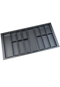 Organizacja szuflad Wkład CLASSICO 1000/ wymiar 940 x 490/ antracyt PEKA - Peka