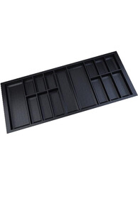 Organizacja szuflad Wkład CLASSICO-Kristall 1200/ wymiar 1140 x 490/ czarny PEKA - Peka