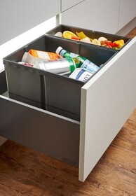 Segregacja odpadów Kosz na odpady PULLBOY VARIO 9XL 600/ 26+11 PEKA - Peka