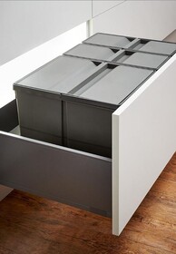Segregacja odpadów Kosz na odpady PULLBOY VARIO 9XL 800/ 26+2x11 PEKA - Peka