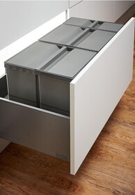 Segregacja odpadów Kosz na odpady PULLBOY VARIO 9XL 900/ 2x26+1x11 PEKA - Peka