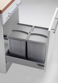 Segregacja odpadów Kosz na odpady PULLBOY VARIO 500/ wys. 320/ 2x17 PEKA - Peka