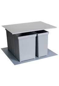 Segregacja odpadów Kosz na odpady PULLBOY VARIO 600/ wys. 320/ 17+11+8+5 PEKA - Peka