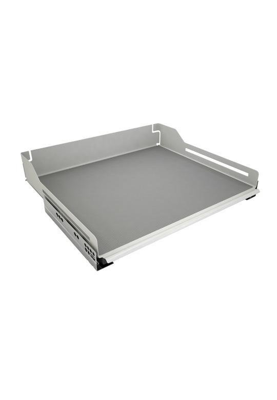 Półka wysuwana EXTENDO Libell 450 z prowadnicami/ biała PEKA