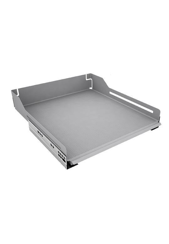 Półka wysuwana EXTENDO Libell 450 z prowadnicami/ szara PEKA