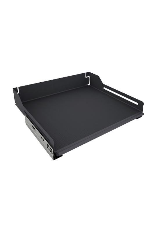 Półka wysuwana EXTENDO Libell 500 z prowadnicami/ antracyt PEKA