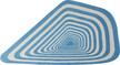 Dywan ELECTRIC DIAMOND 170x240 - niebieski