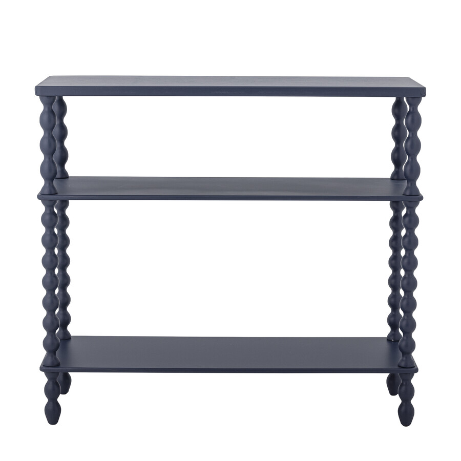 Konsola z półkami SALINO 90 cm - niebieski