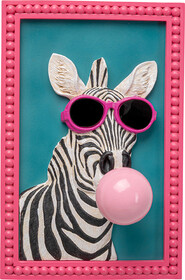 Obraz 3D ZEBRA BUBBLE 20x31
