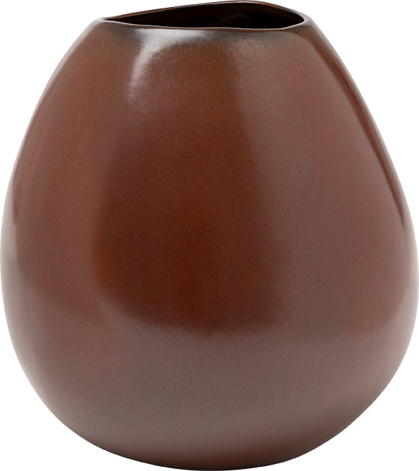 Wazon MILO 23 cm - brązowy