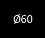60 cm