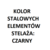 elementy stalowe kolor czarny elementy stalowe kolor czarny